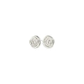Pilgrim Air Earring Silver Plated Waterproof