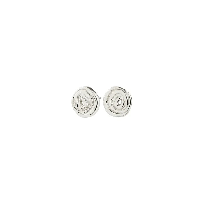 Pilgrim Air Earring Silver Plated Waterproof