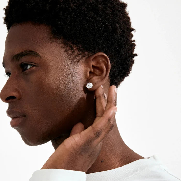 Pilgrim Air Earring Silver Plated Waterproof