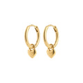Pilgrim Alaia Gold Plated Earrings - Waterproof
