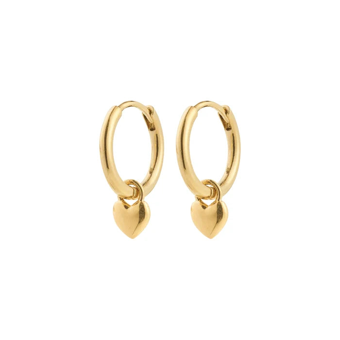 Pilgrim Alaia Gold Plated Earrings - Waterproof