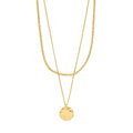 Pilgrim Declan 2-In-1 Necklace Gold Plated