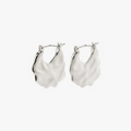 Pilgrim Flow Gold or Silver Plateed Hoops