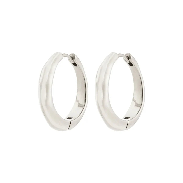 Pilgrim Harrison Silver Plated Hoop