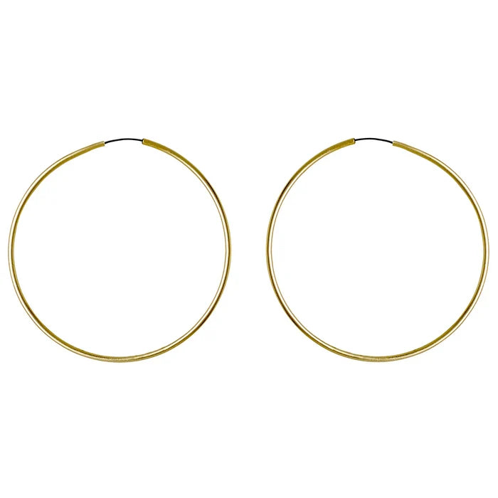 Pilgrim Sanne Large Hoop Gold Plated