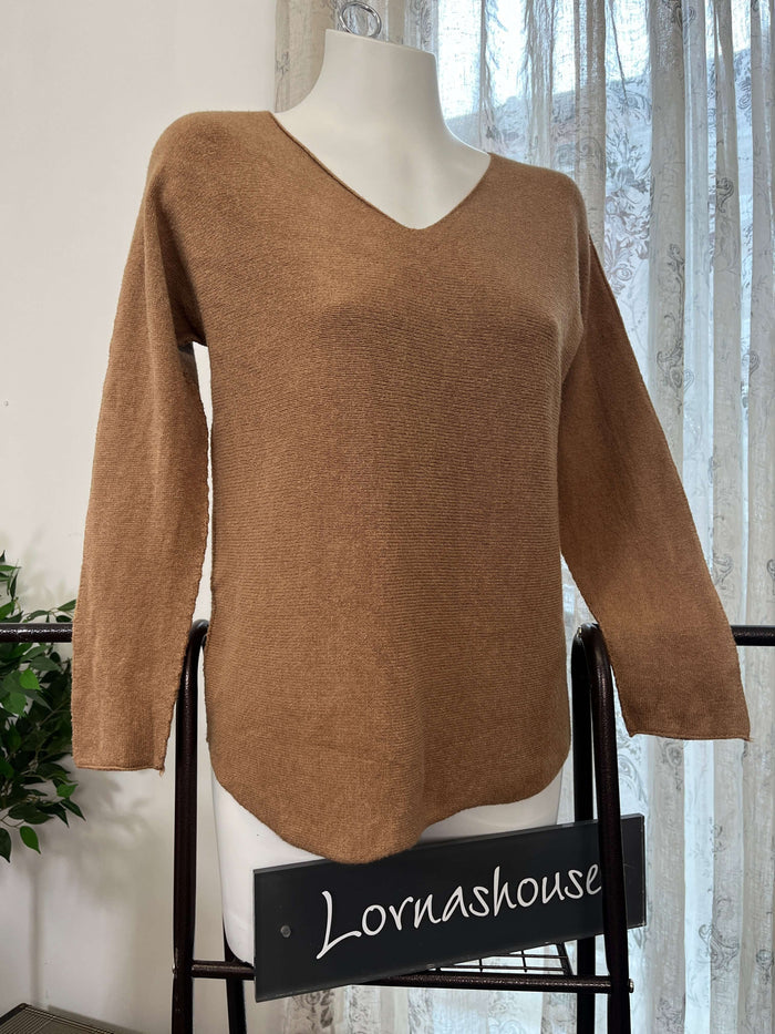 Pippa Classic V Neck Super Soft Knit Jumper