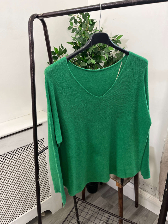 Pippa Classic V Neck Super Soft Knit Jumper