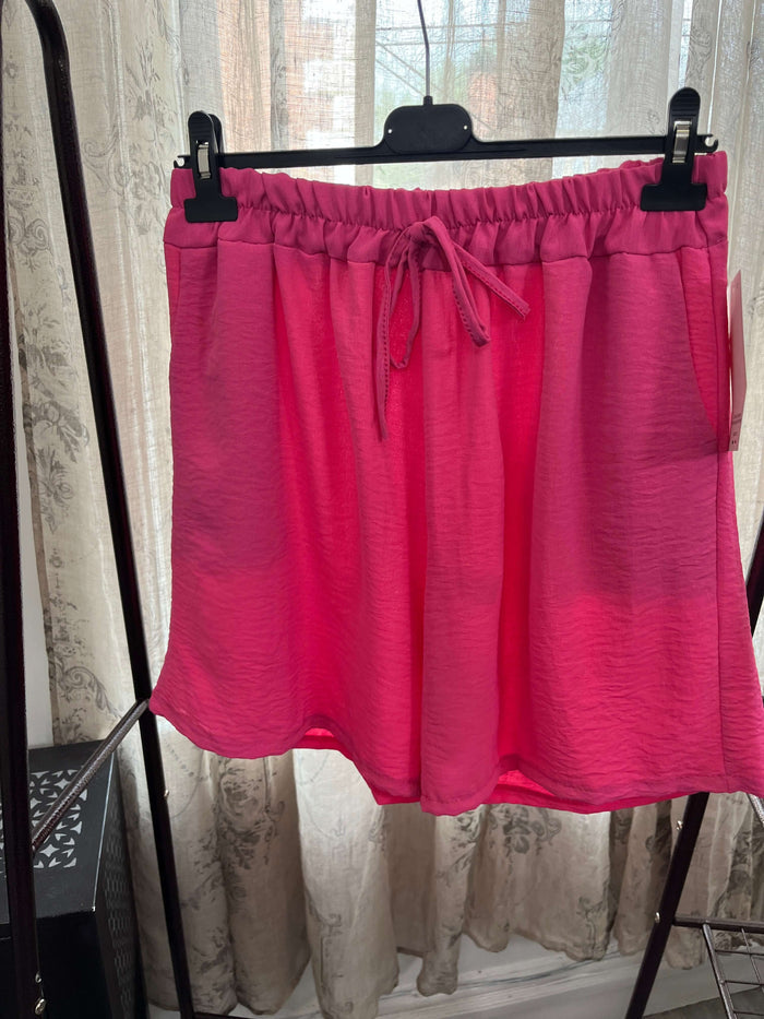 Plain Elegant Floaty Shorts