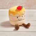 Plush Foodie Stack Of Pancakes With Strawberry