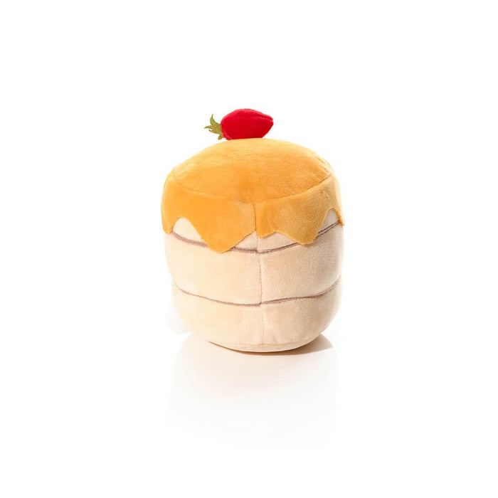 Plush Foodie Stack Of Pancakes With Strawberry