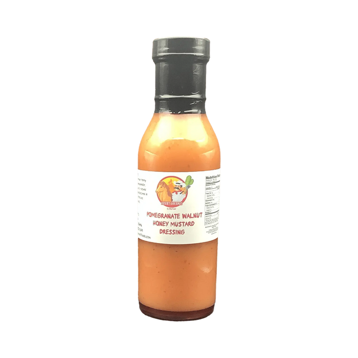 Pomegranate Walnut Balsamic Honey Mustard Dressing 12 oz. - Tubac Gourmet Foods