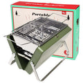 Portable suitcase BBQ - Khaki green