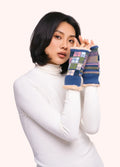 Powder Design Dani Wrist Warmers/Mittens - Denim