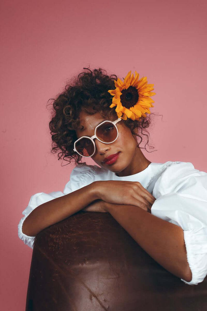 Powder Katya Sunglasses Cream