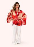 Powder Design Kimono Jacket - Rouge Blooms