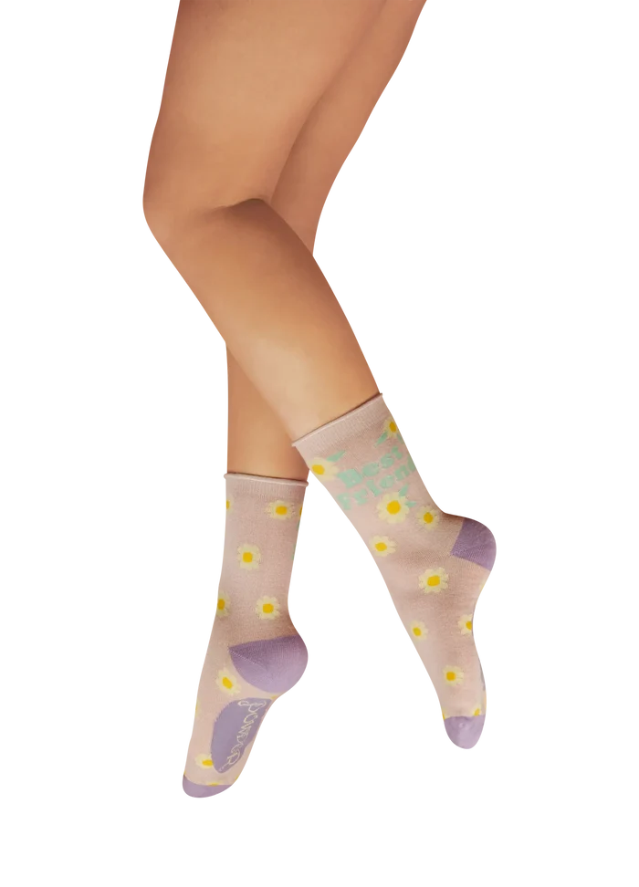 Powder Design Ladies Ankle Socks - Daisy Besties