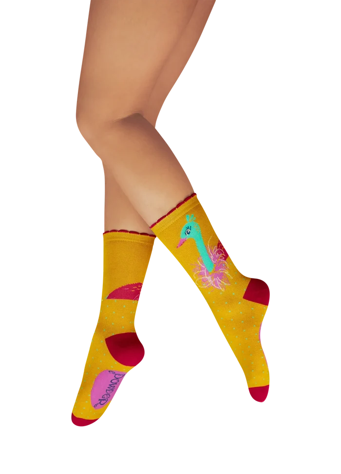 Powder Design Ladies Ankle Socks - Funky Emu