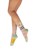 Powder Design Ladies Ankle Socks - Happy Birthday Bunny