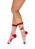 Powder Design Ladies Ankle Socks - I Bee Loving You - Petal