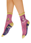 Powder Design Pisces Zodiac Ankle Socks
