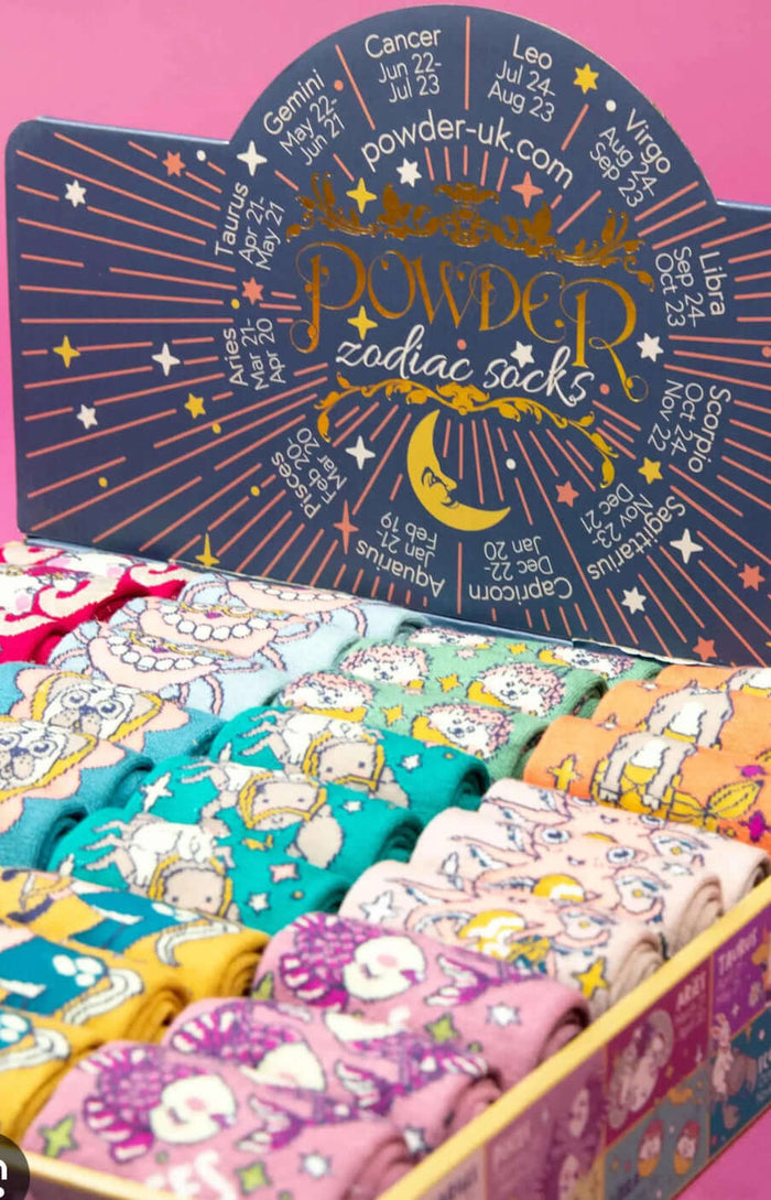 Powder Design Pisces Zodiac Ankle Socks