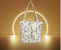 Quilted Tote Bag - She’s a lady