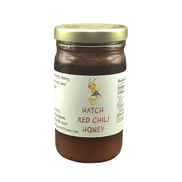 Red Hatch Chile – Arizona Desert Honey, 8oz. - Tubac Gourmet Foods