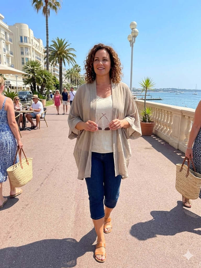 Relaxed Edge to Edge Kimono