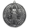 Resin St. Benedict Wall Medal, 6.5"