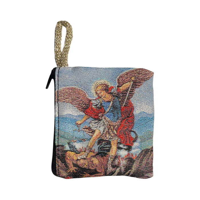 Rosary Pouch - St. Michael 3″ x 4″