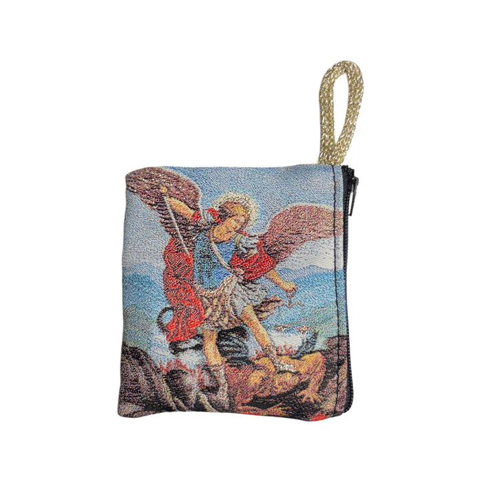 Rosary Pouch - St. Michael 3″ x 4″