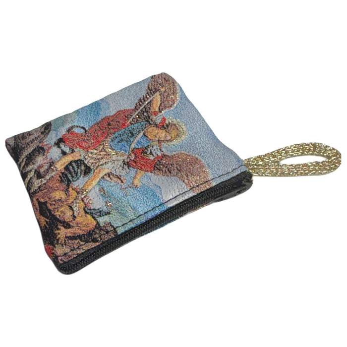Rosary Pouch - St. Michael 3″ x 4″
