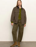 Sanctuary Barn Jacket in Burnt Olive