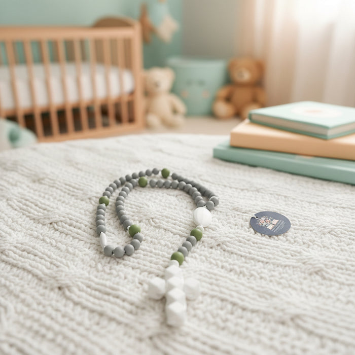 Silicone Baby Rosary