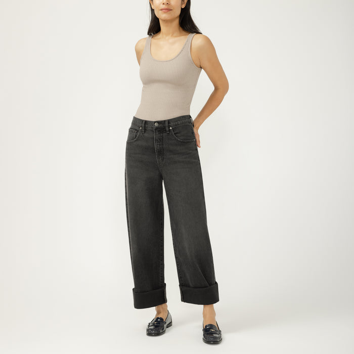 Silver Jeans Be Easy Wide Leg Crop