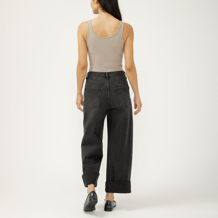 Silver Jeans Be Easy Wide Leg Crop