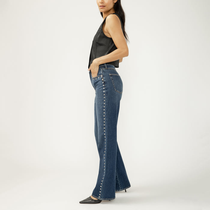 Silver Jeans Highly Desirable Trouser Plimco Studs