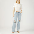 Silver Jeans – Loose & Low – Barefoot