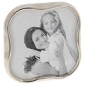 Silver Scalloped Frame 4x4