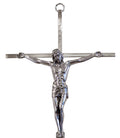 Silver-Tone Wall Crucifix