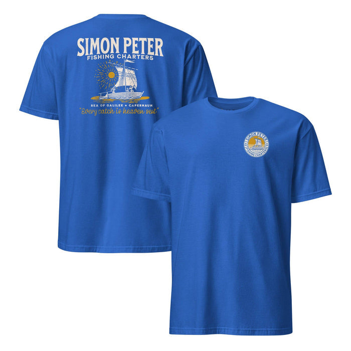 Simon Peter Fishing Charters Remix (Front/Back) - T-Shirt