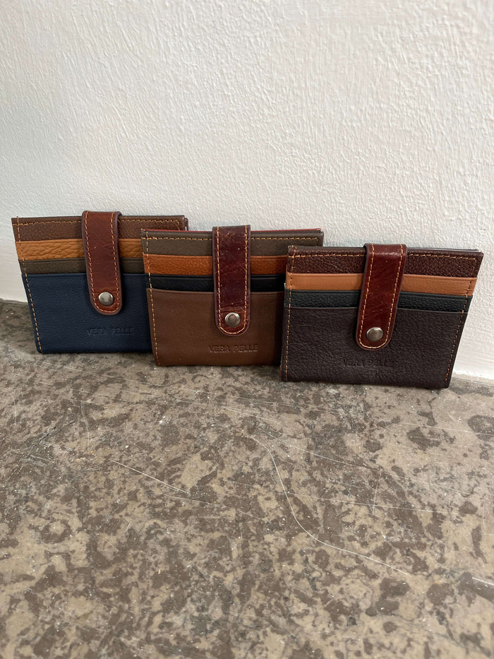 Slim Fold Leather Wallet