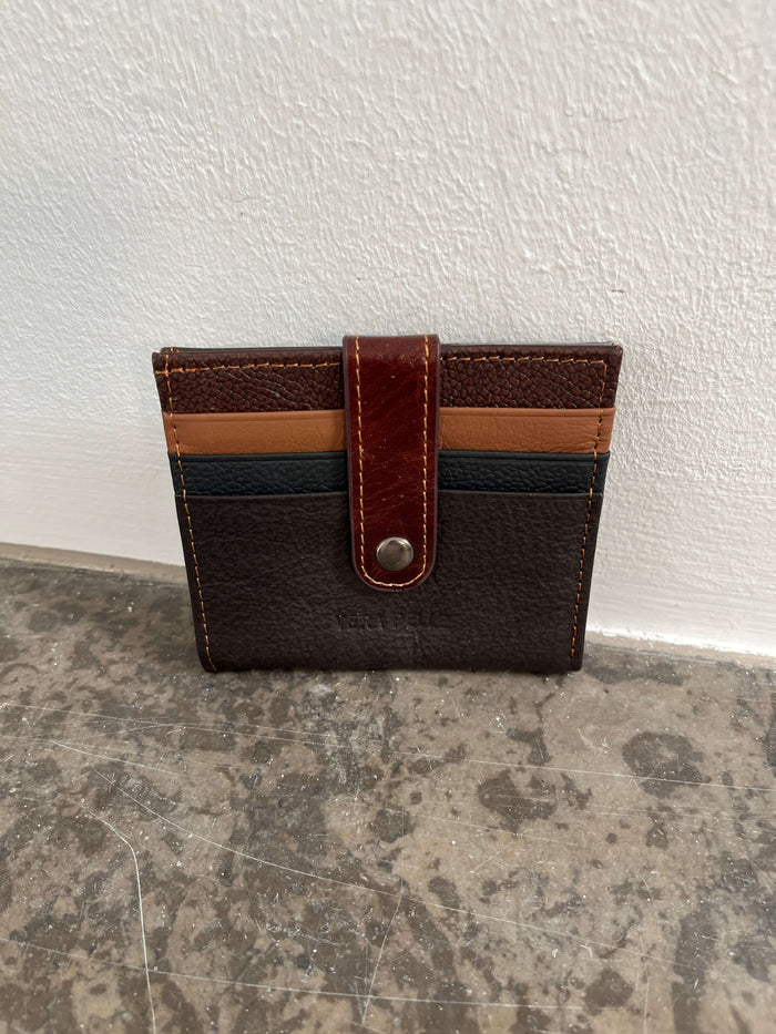 Slim Fold Leather Wallet
