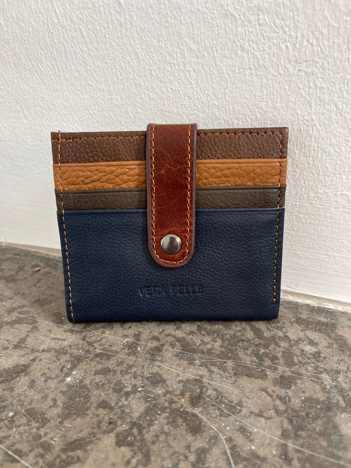 Slim Fold Leather Wallet