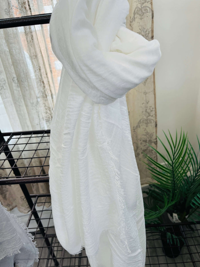 Soft Crinkle Gauze scarf
