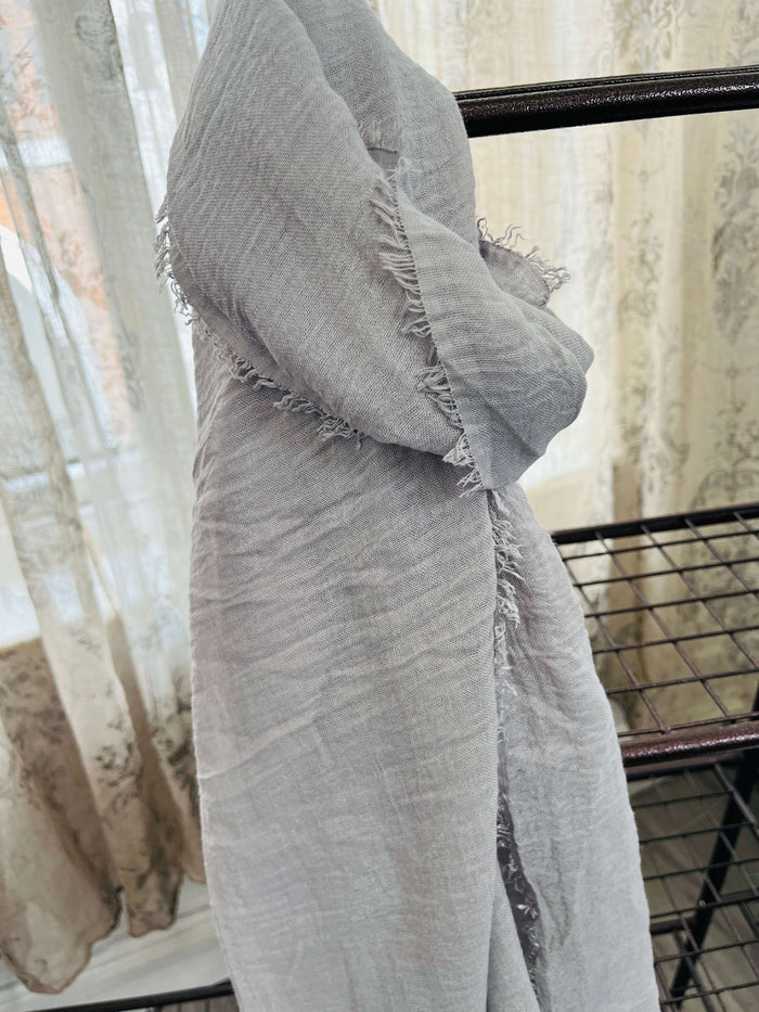 Soft Crinkle Gauze scarf
