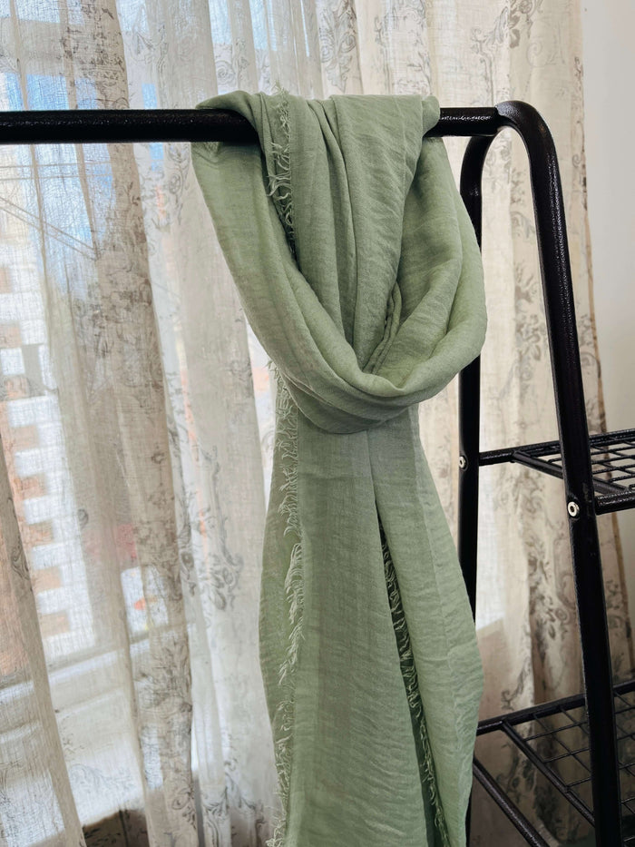 Soft Crinkle Gauze scarf