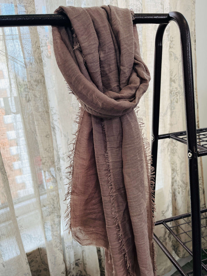 Soft Crinkle Gauze scarf