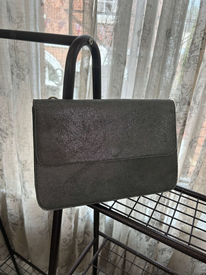 Soruka Foldover Recycled Leather Clutch