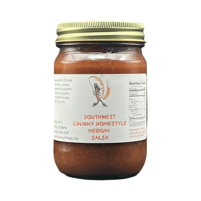 Southwest Chunky Homestyle Salsa medium 12oz. - Tubac Gourmet Foods